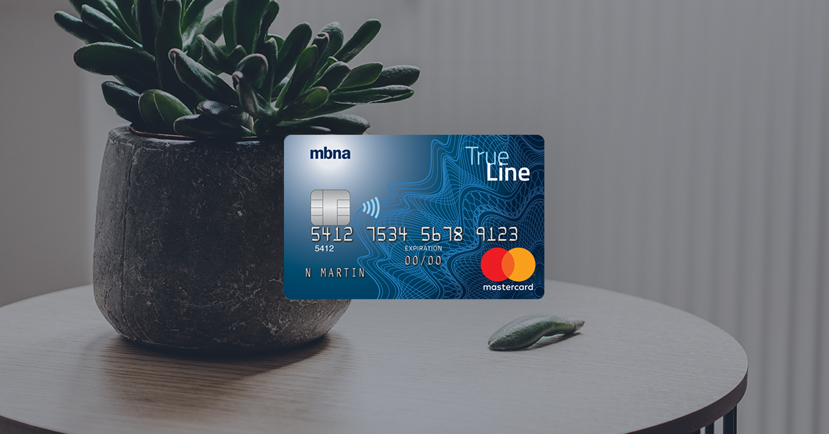 MBNA debuts revamped True Line cards targeting low balance